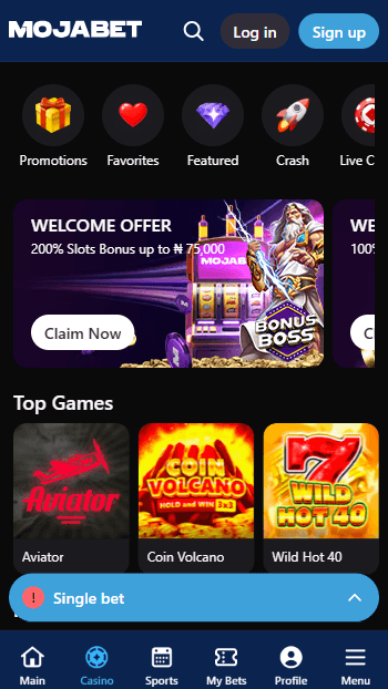 Mojabet Casino